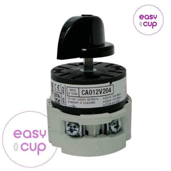 Выключатель поворотный Bremas  0-1, 16A, для кофемолок Fiorenzato