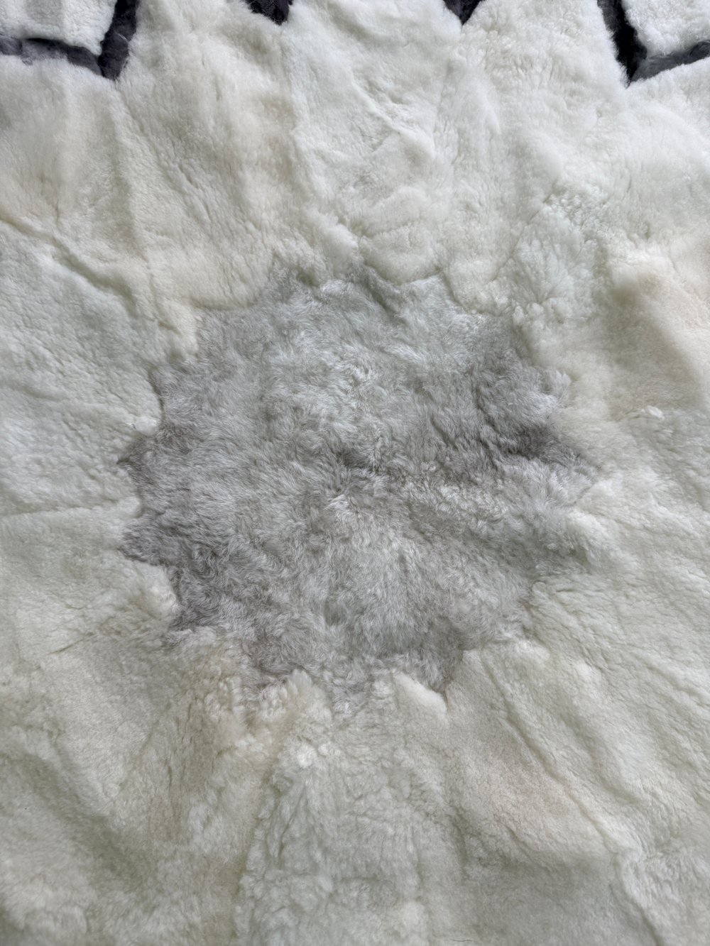 Ковер шкура натуральная овчина меховой