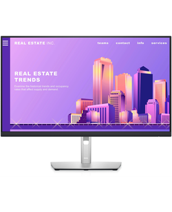 Монитор Dell 23,8" P2422H  S/BK  (IPS; 16:9; 250cd/m2; 1000:1; 5ms; 1920x1080; 178/178; VGA; HDMI; DP; 5xUSB; HAS; Swiv; Tilt; Swiv; Pivot)