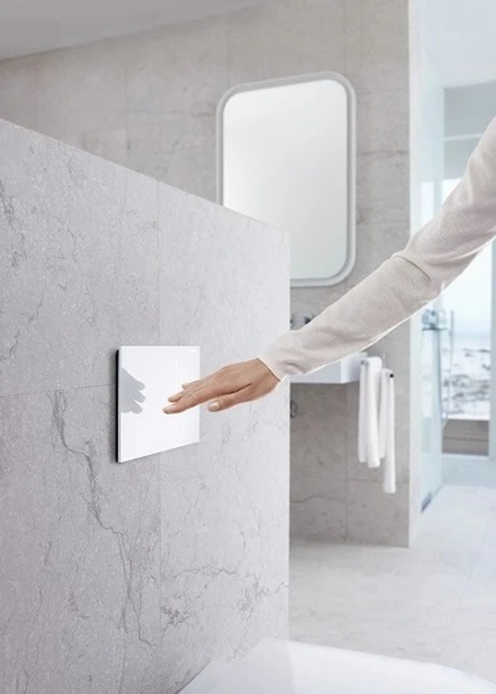 Смывная клавиша GEBERIT Sigma 70 115.620.SI.1