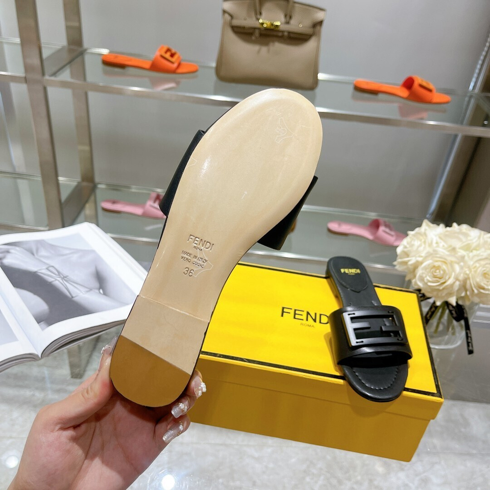 Fendi Baguette Slides