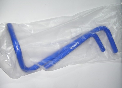 Патрубок печки /УАЗ 3163 Патриот дв. IVECO/ (2 шт) (силикон) (CARUM)