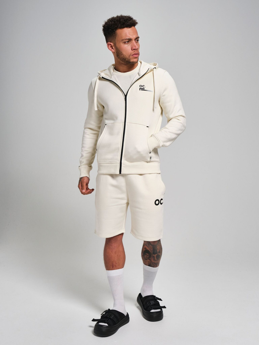 Толстовка мужская ORIGINAL CREATOR ZIP HOODIE, Молочный