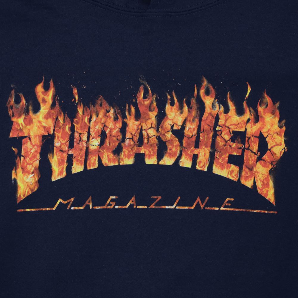 Худи Thrasher Inferno Hood (navy)