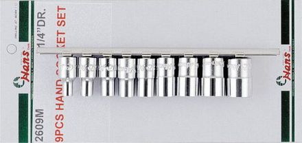 Наборы торцевых головок для ручного инструмента