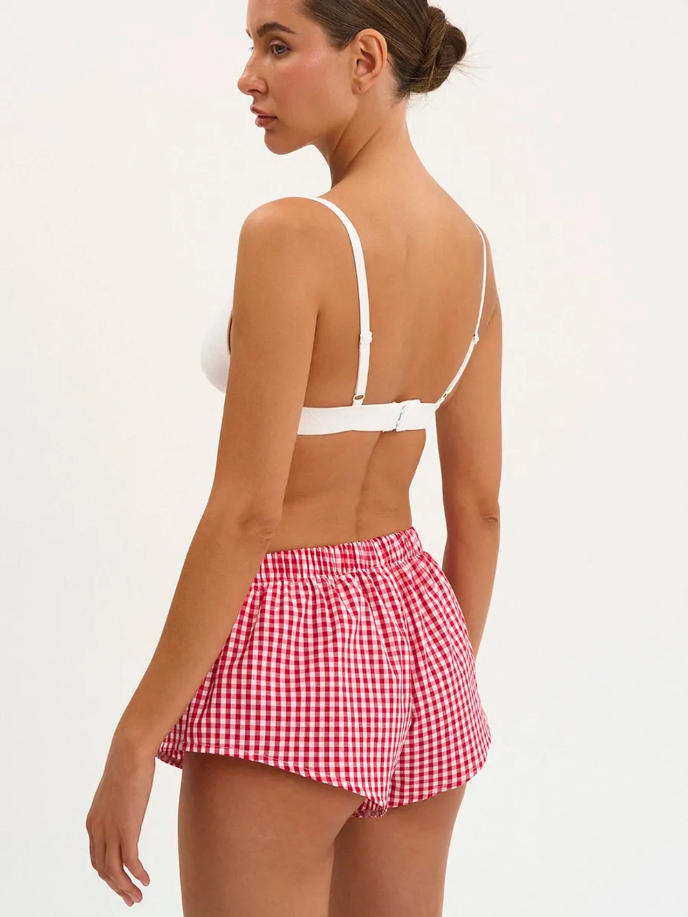 Шорты домашние укороченные