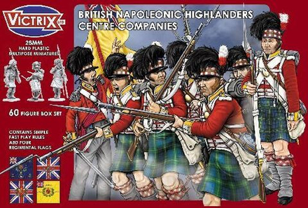 VX0006  Napoleonic Highland Infantry Centre Companies,