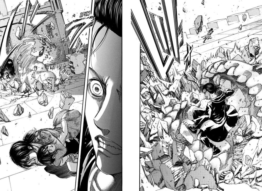 Манга Атака на титанов. Том 15