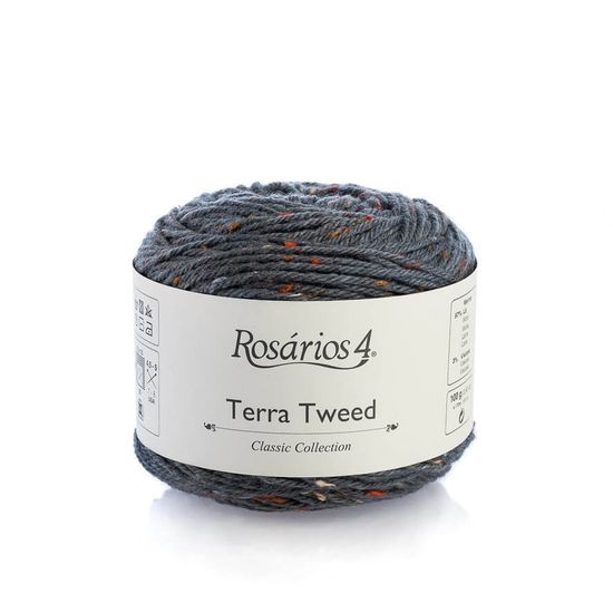 Пряжа ROSARIOS 4  Terra Tweed (97% меринос, 3% вискоза)