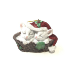 Кошки в корзинке, ёлочное украшение