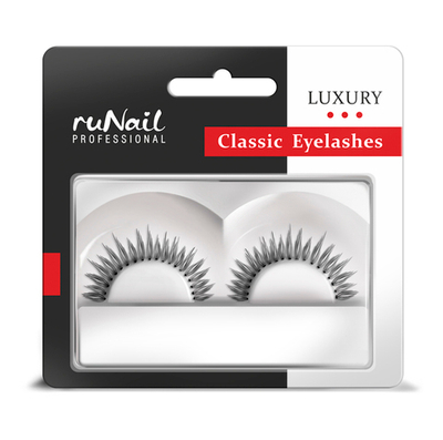Ресницы накладные RuNail Арт.1387 Классические