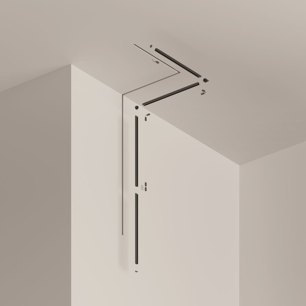 Шинопровод магнитный Maytoni Radity TRA084MP-12B