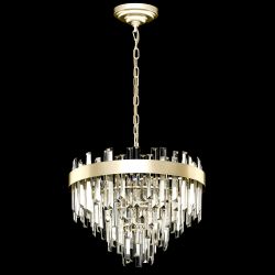 Citilux Лаура CL301262 Люстра хрустальная подвесная Шампань