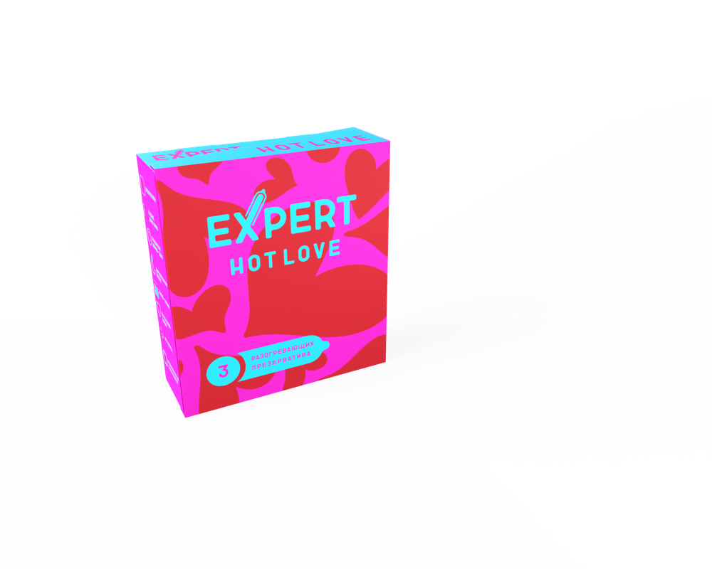Презервативы Expert Hot Love 3 шт 9328ex