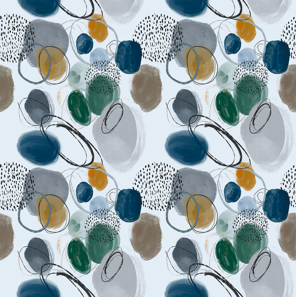 Дизайнерские обои Wall Street Puzzle