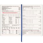 Ежедневник недатированный БОЛЬШОЙ ФОРМАТ 210х297 мм А4, BRAUBERG "Metropolis Ultra", 160 л., синий,113283