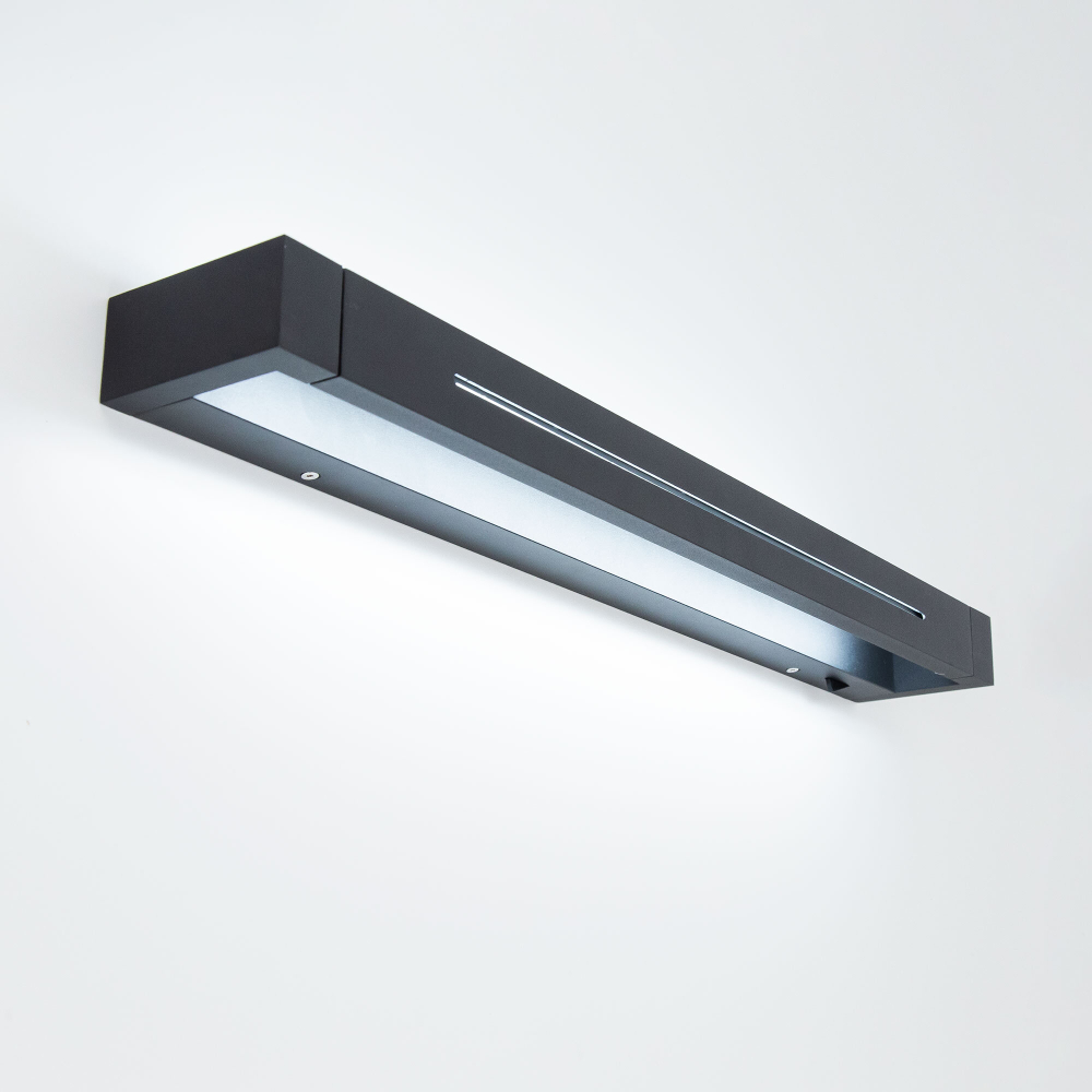 Citilux Визор CL708261N LED Настенная подсветка с выключателем Чёрная