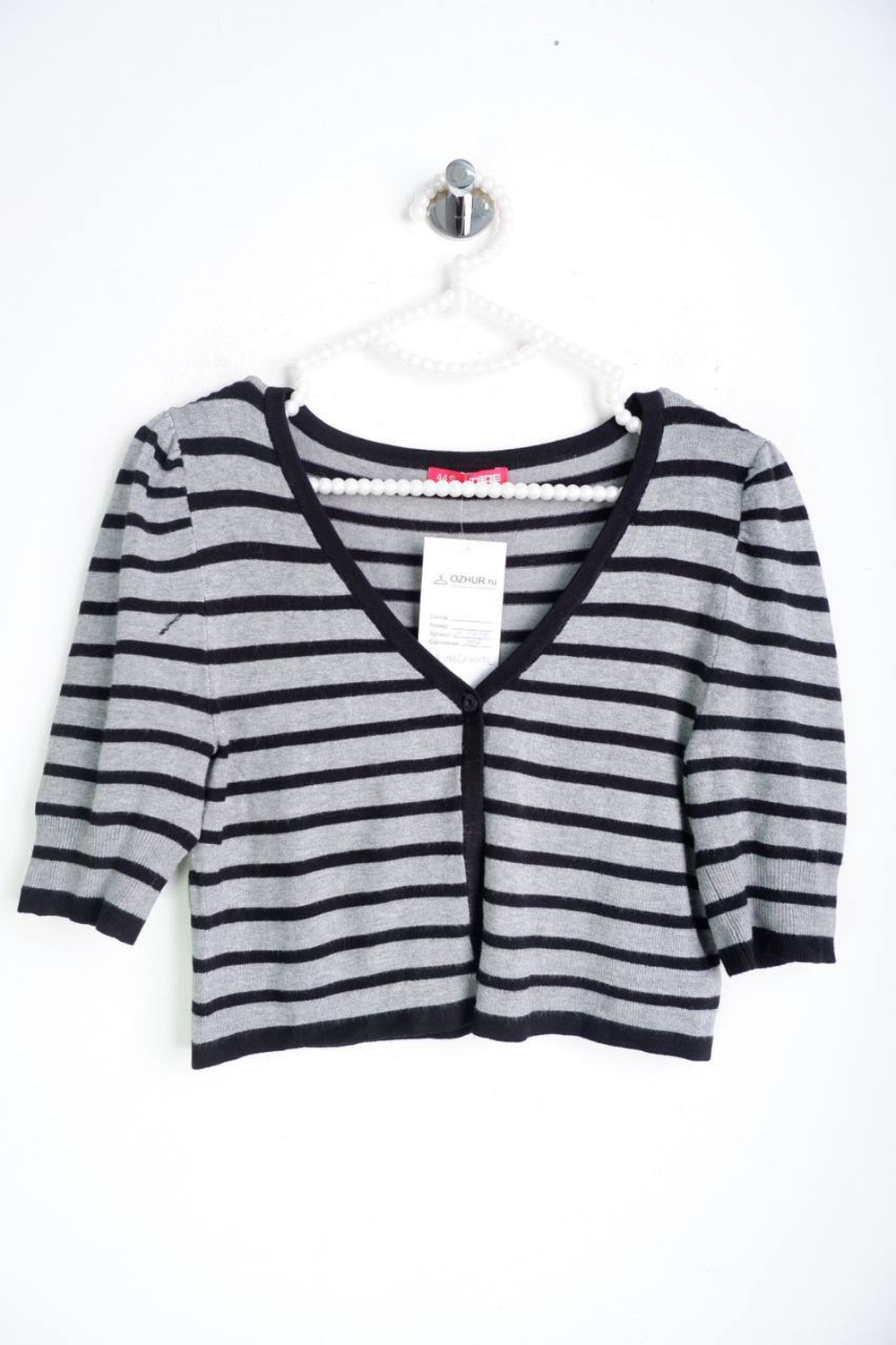 Кардиган Твое в полоску, маркировка S, визуально на 44 размер