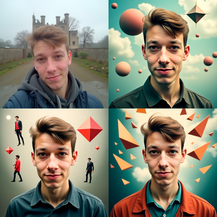 Аватарки в стиле Сюрреализм 157С мужские