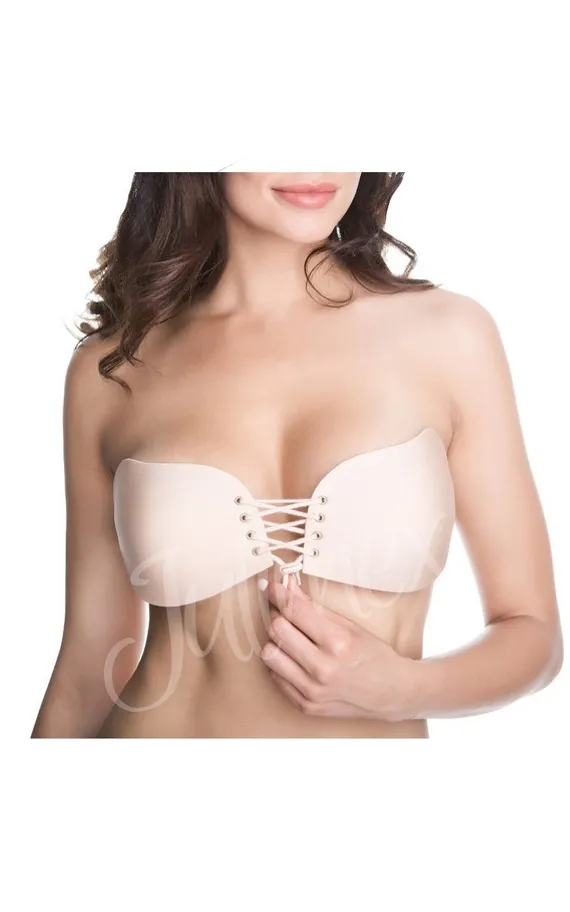 BS-05 WOW! Бюстгальтер невидимка тканевый без бретелей