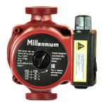 Насос циркуляционный Millennium MPS 25-60 (130 мм) c соединительными гайками и кабелем