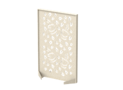 Перегородка с декором  "Кофе" 100х40х140