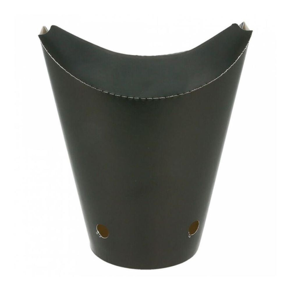 Контейнер картонный вертикальный закрывающийся для фри, снеков " " 480 мл, Ø8,5*14 с