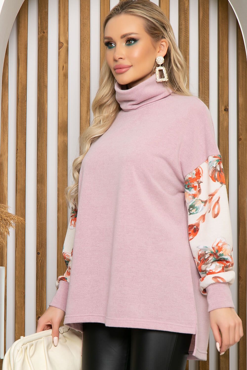 Джемпер "Ариана" (пудра) Б4729 LT Collection (Акция)