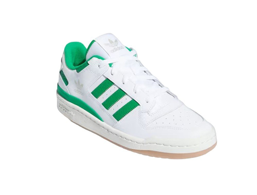 Баскетбольные кроссовки adidas Forum Low CL "White Green"