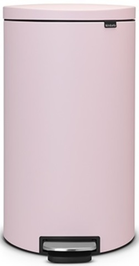 Ведро для мусора Brabantia FlatBack 30л розовое