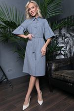 Платье "Ливадия" (полоска дымка) Elza (Акция)