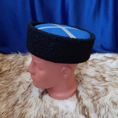 Кубанка Питерка терского казачества искусственый каракуль (УКМ)