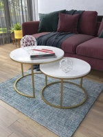 Комплект журнальных столов Акцент - ЗЗБГ - МДФ в ПВХ