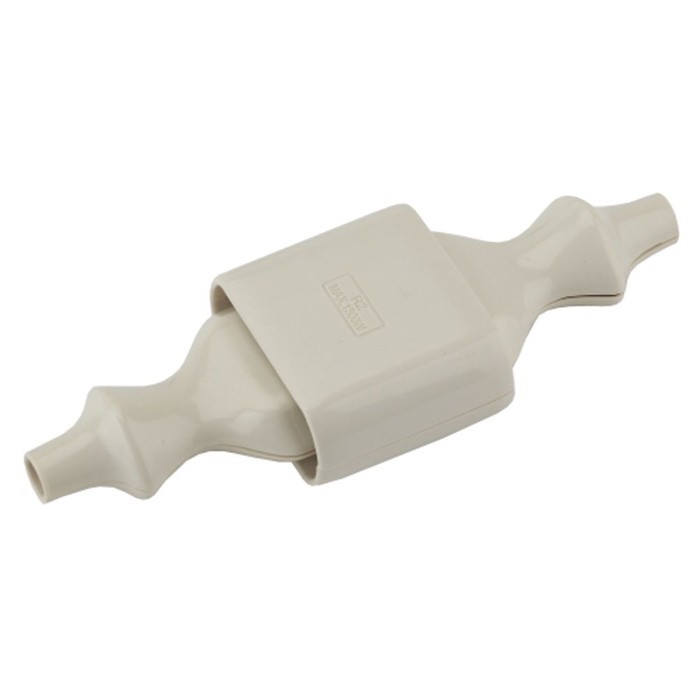 Розетка ЭРА R2 кабельная без заземления 10A прямой ввод белая | Штепсельные вилки и розетки