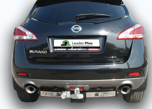 Фаркоп с унив. электрикой Smart для NISSAN MURANO (Z51) 2010-2015 (С НЕРЖАВЕЮЩЕЙ ПЛАСТИНОЙ) арт.N118-F(N)