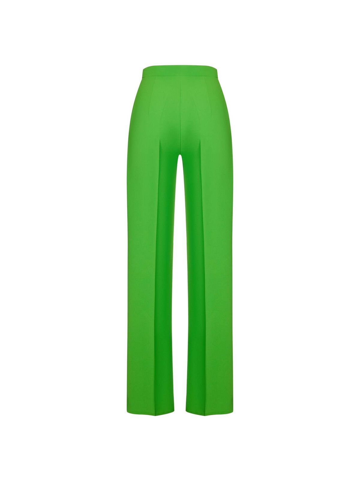 Брюки прямого кроя из крепа