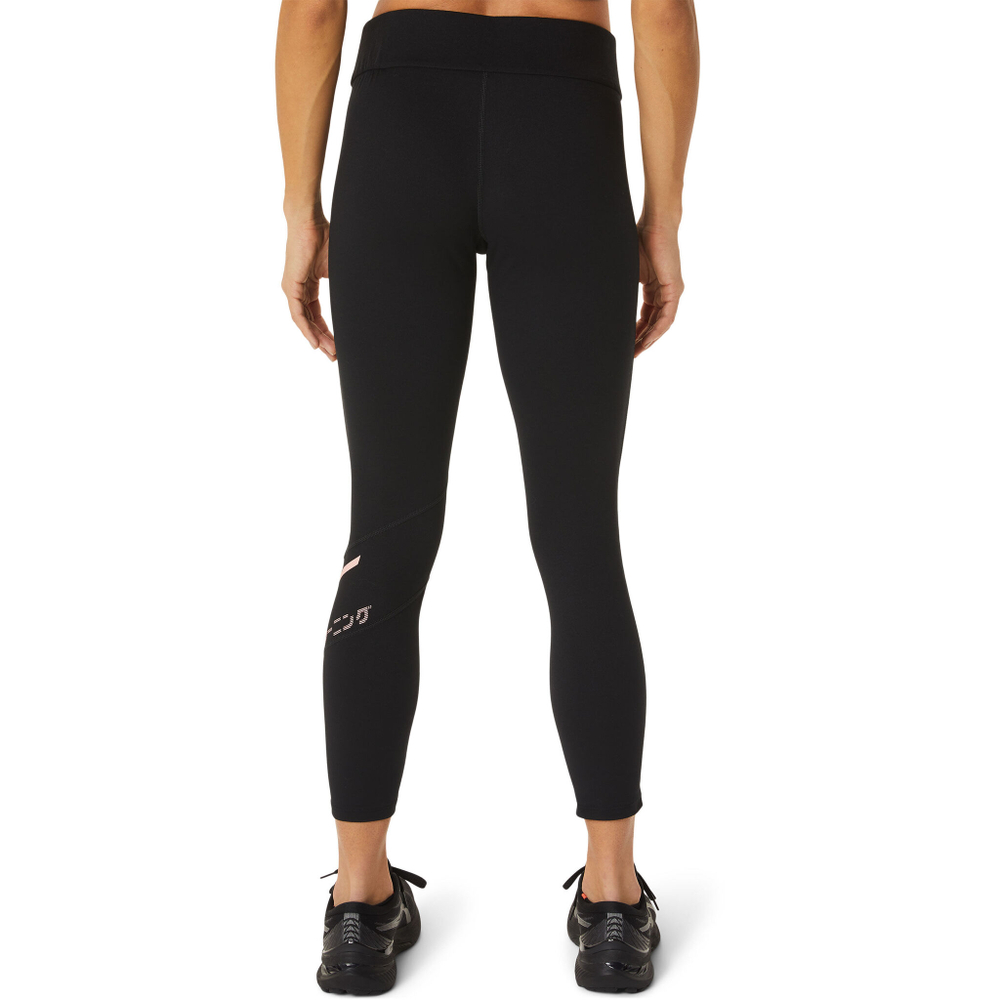 Женские теннисные брюки ASICS Tiger 7/8 Tight Women - Black, Pink