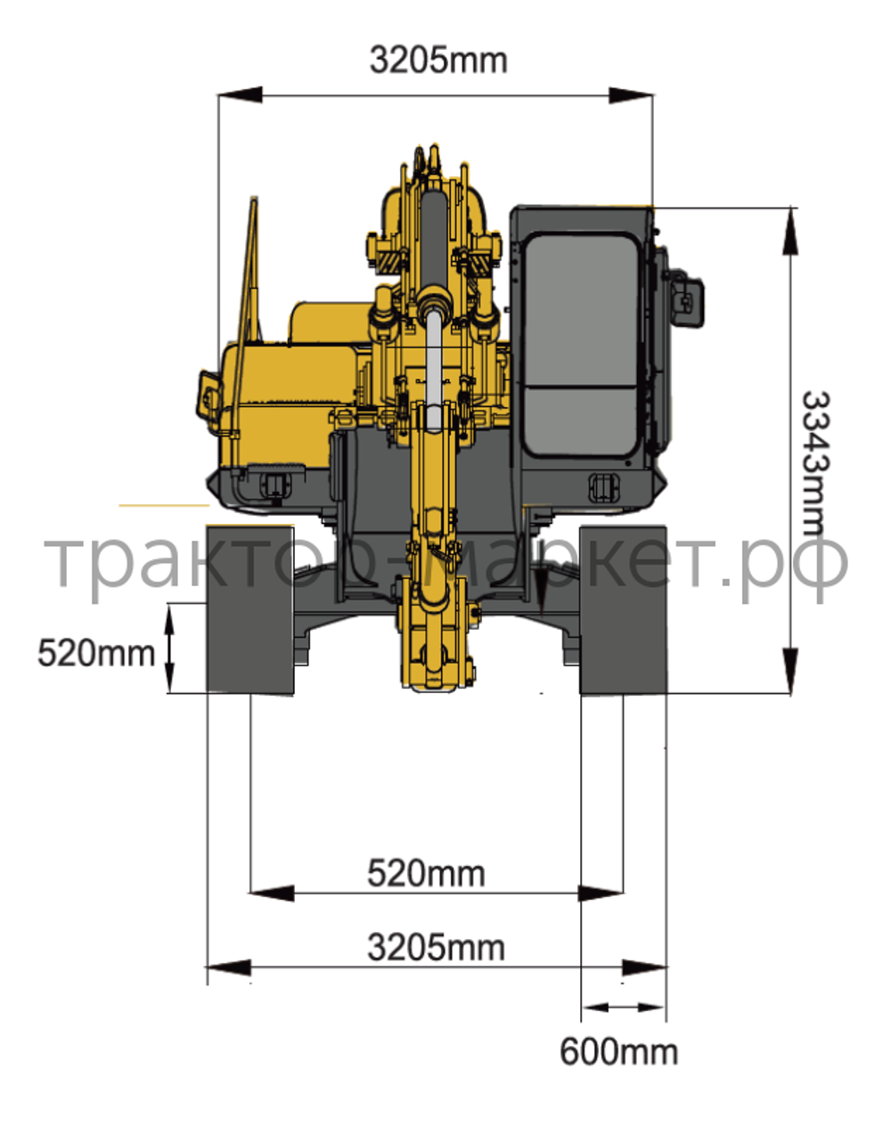 Экскаватор WE330D