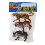 Набор диких животных 3шт, пакет DY618-2
