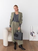 ШОППЕР КВАДРАТНЫЙ ГРАФИТ