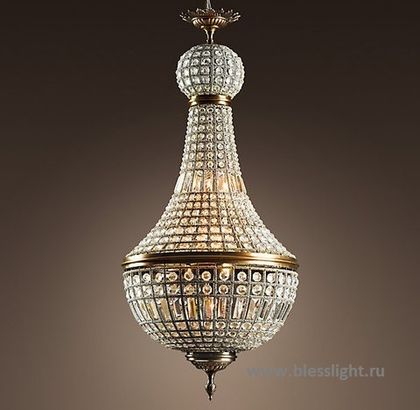 Люстра 19th c. French Empire Crystal D45