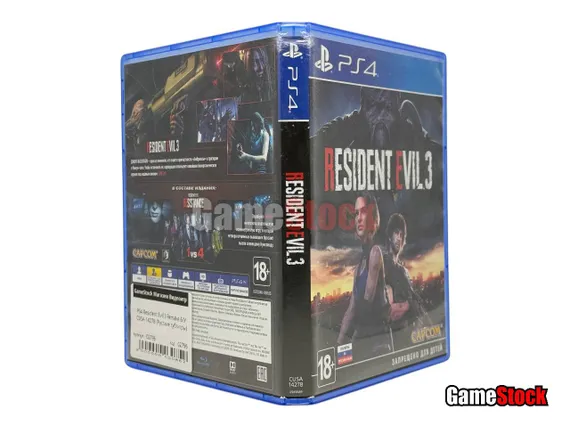 PS4 Resident Evil 3 Remake (Б/У, Русские субтитры, CUSA-14278)