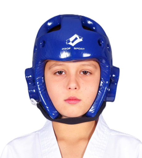 Шлем для тхэквондо ProfSport (усиленная защита) синий