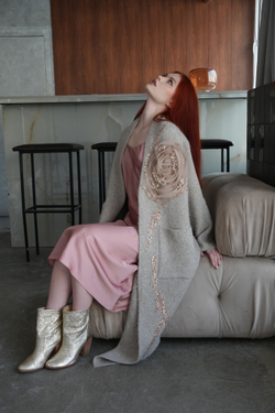 Мягкое пальто "Роза"