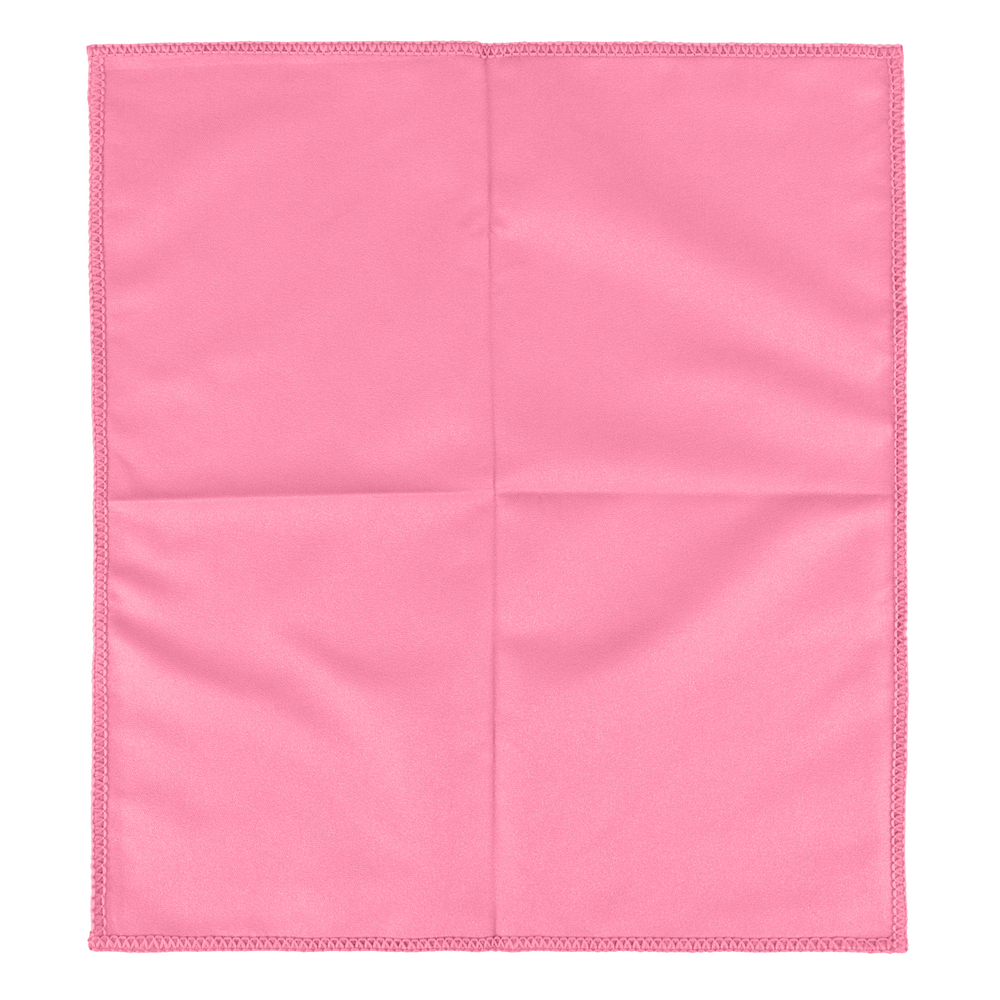 Салфетка из микрофибры для оптики, стекол и зеркал, 350 x 300 мм, коралловая, Home Palisad