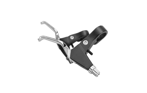 Ручки тормозные BLF-307 под "два-три пальца", алюминий, для рулей 22,2мм, черные/серебристые