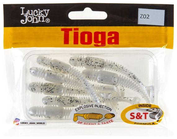 Виброхвосты съедоб. искусст. LJ Pro Series TIOGA 2.9in (07.40)/Z02 7шт.