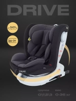 Автокресло RANT LB619 "DRIVE" isofix (Grey) группа 0-1-2-3 (0-36 кг)