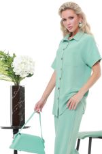 Костюм летний мятного цвета DStrend (Акция)