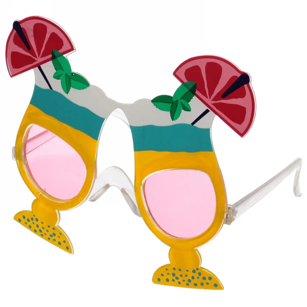 Очки карнавальные «Праздничный коктейль», микс